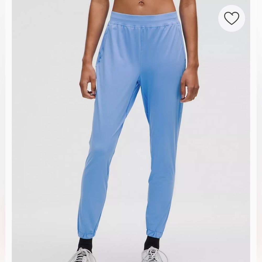 Lululemon Athletica Adapted State HR Pool Blue Joggers NWT